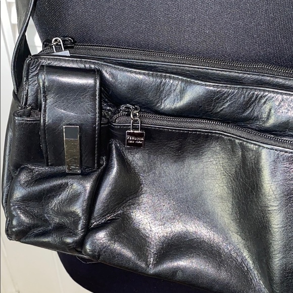 Perlina New York Leather Over the Shoulder Bag - Picture 2 of 5